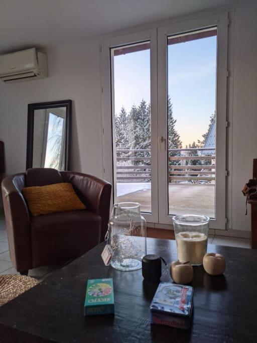 Maison Familiale En Montagne Avec Vue Merveilleuse Sur Le Massif De Belledonne Saint-Bernard  Extérieur photo