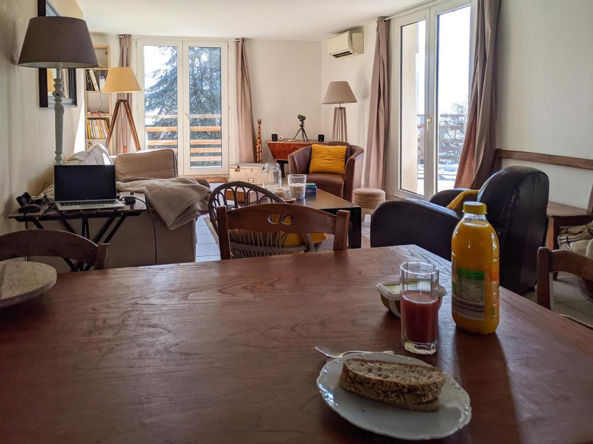 Maison Familiale En Montagne Avec Vue Merveilleuse Sur Le Massif De Belledonne Saint-Bernard  Extérieur photo